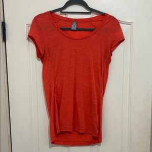 Icebreaker merino cool-lite women’s shirt small Coral